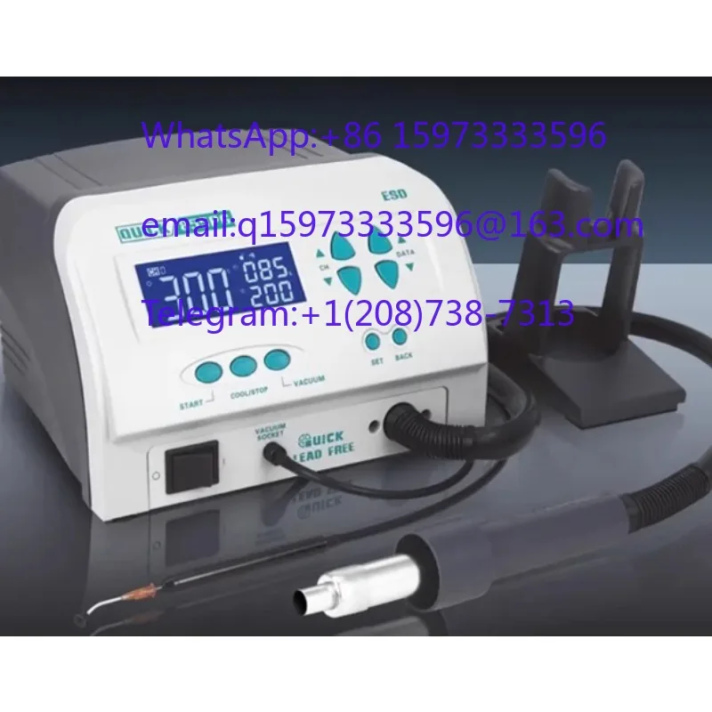 855PG Programmable Hot Air Rework Station 1300W High Power SMD Repair Station