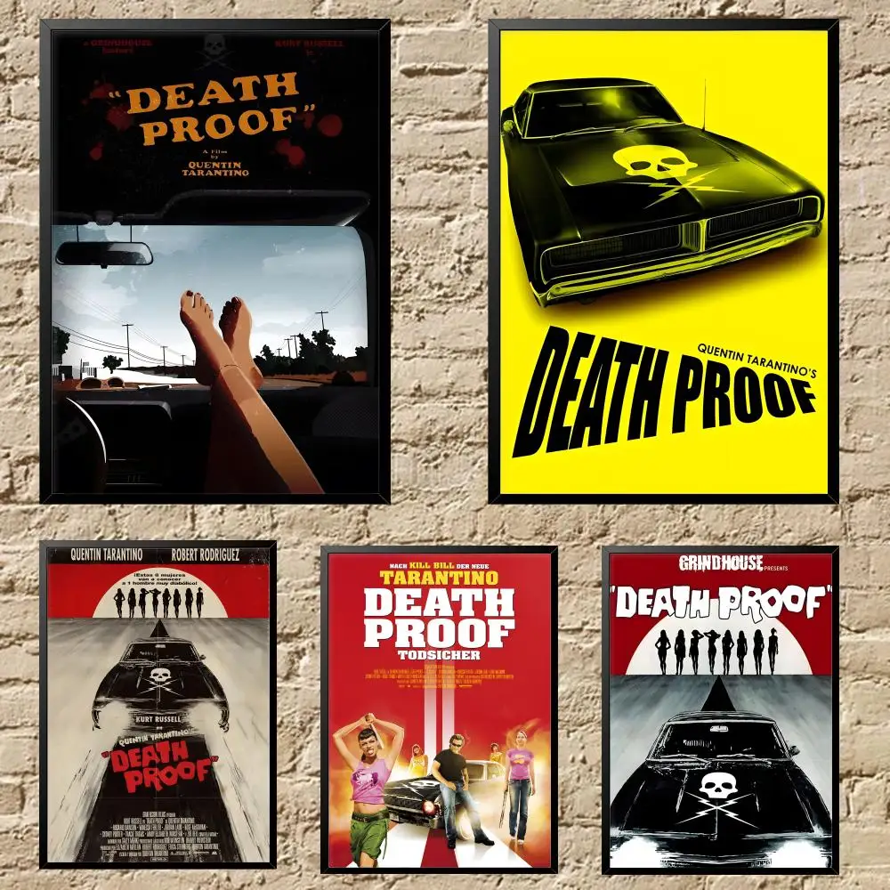 Popular Death Proof Poster HD Versatile Waterproof Wall Art Self-Adhesive Decor for Any Space Ideal Gift