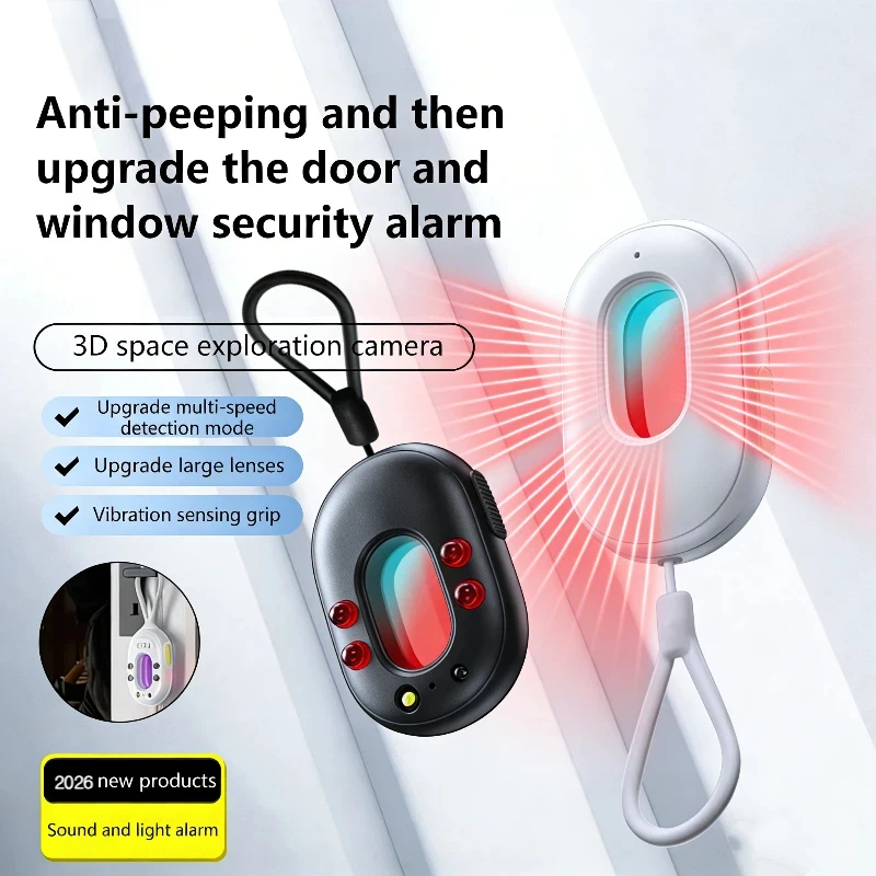 

Беспроводной ИК-детектор антикамеры, детектор охранной сигнализации, детектор скрытой камеры, перезаряжаемый подвесной защитный детектор