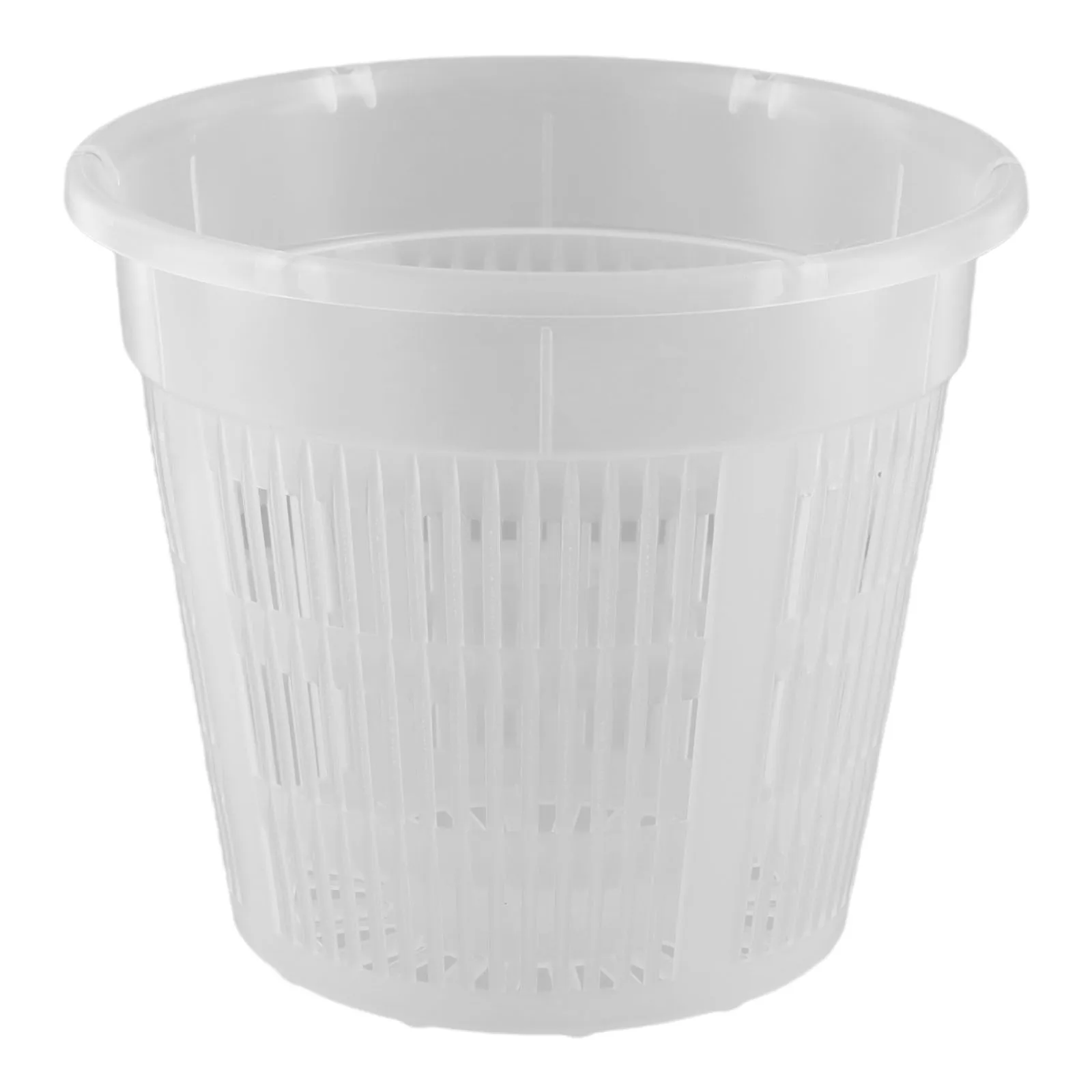 Pack of 5 for Clear Orchid Planting Pots With Protective Saucers To Avoid Water Stains On Surfaces While Supporting for root