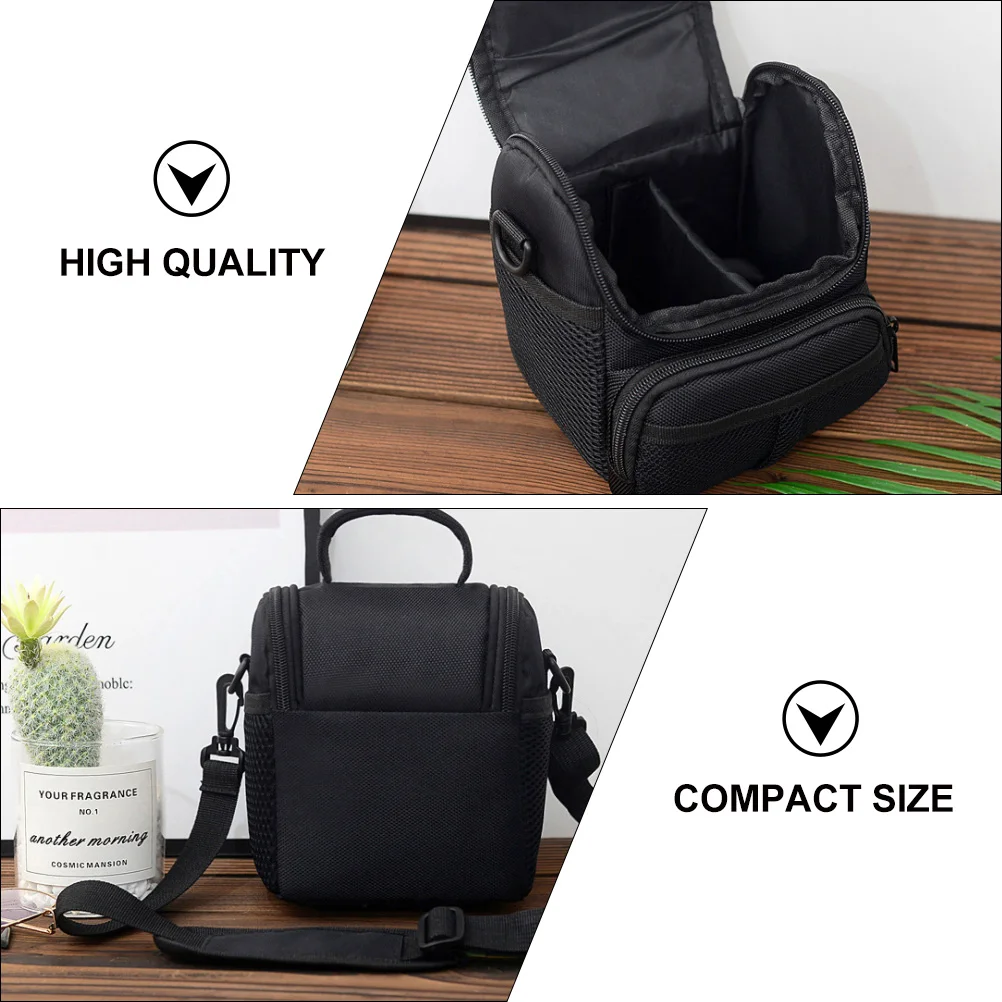 

1pc Waterproof Camera Crossbody Bag Shoulder Bag For Outdoor Portable Lightweight Camera Storage Pouch Adjustable Strap Smooth