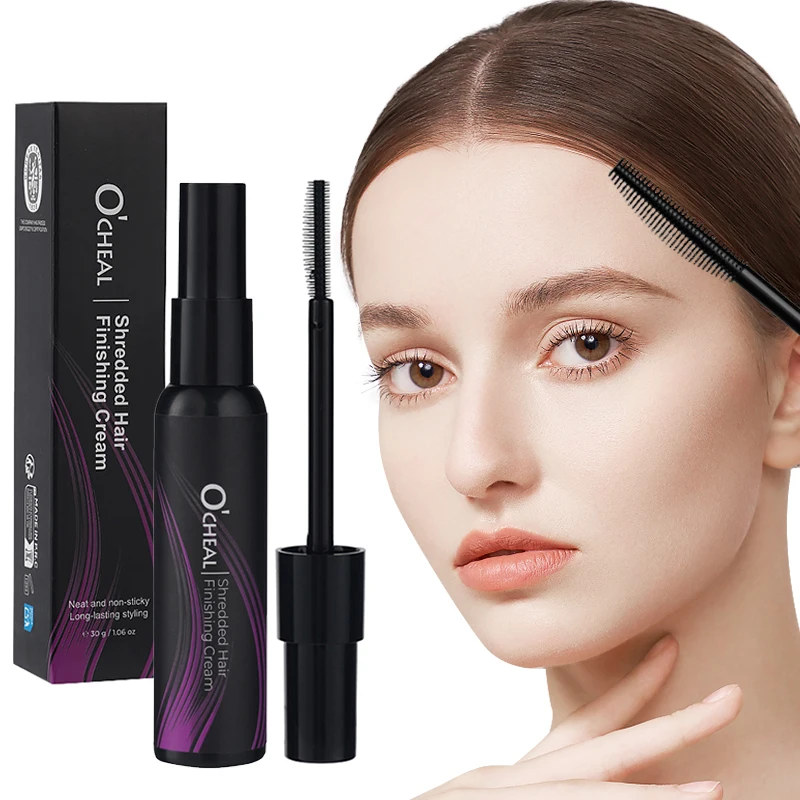 O'CHEAL 30g Shredded Hair Finishing Cream 3Pcs Hair Wax Stick Fix Stray Hairs Wax Anti-frizz Cream Stick Long-lasting Styling