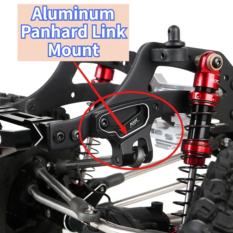 RC Crawle Car Aluminum Panhard Link Mount Customizable Size For Axial SCX10 PRO 1/10 Scale Simulated Model Chassis Upgrade Parts