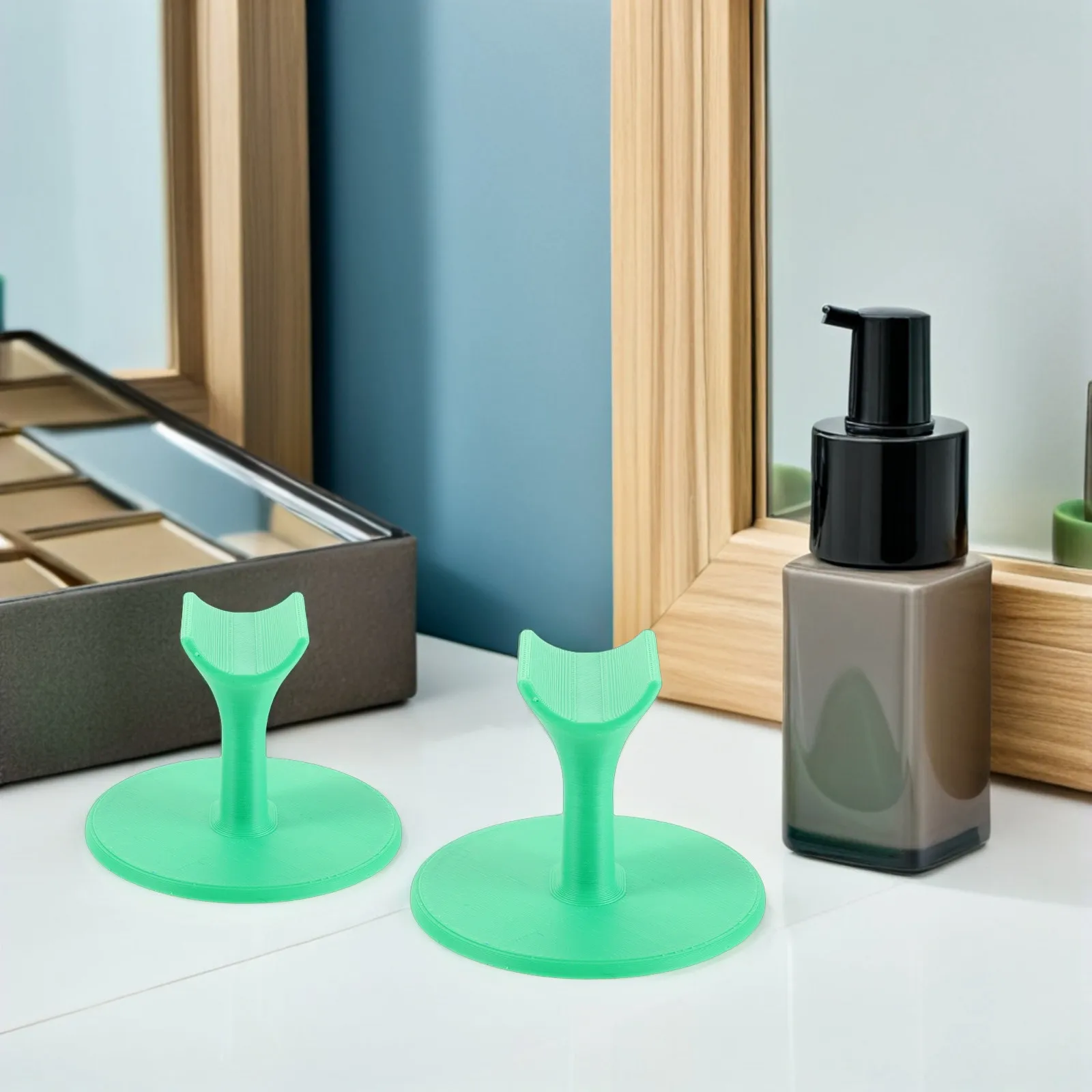 

4Pcs Nail Painting Plastic Finger Stand Ergonomic Stable Base Nail Art Support Tool for Professional DIY Manicure Practice