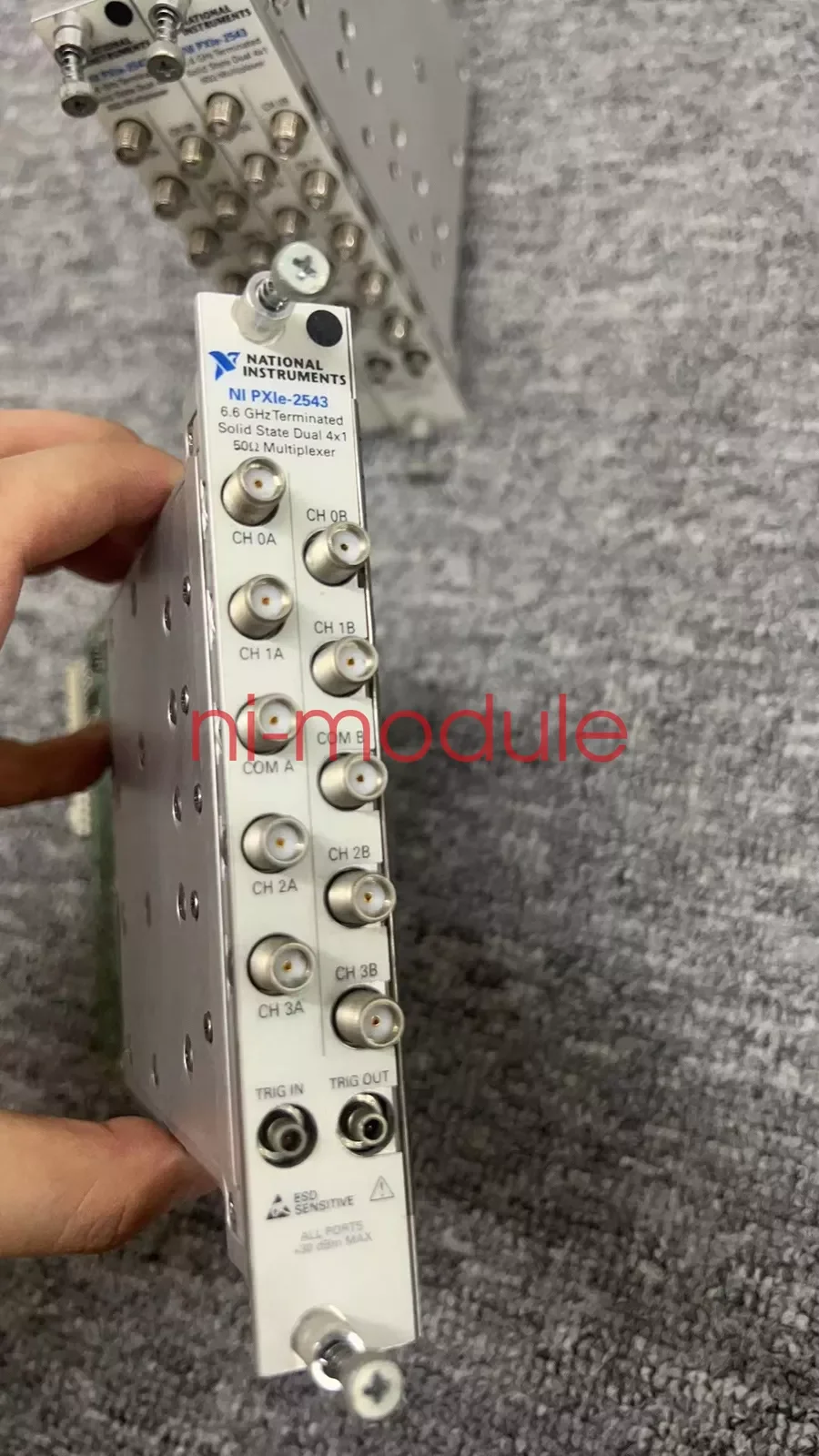 NI PXIe-2543 National Instruments    Multiplexer Switch Module    Tested Completed view 2