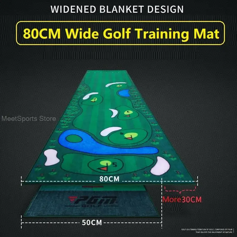 3M Indoor Outdoor Training Golf Hitting Carpet Mini Putting Ball Pad Practice Mat Anti-Slip Golf Mat High Quality Velevt Blanket