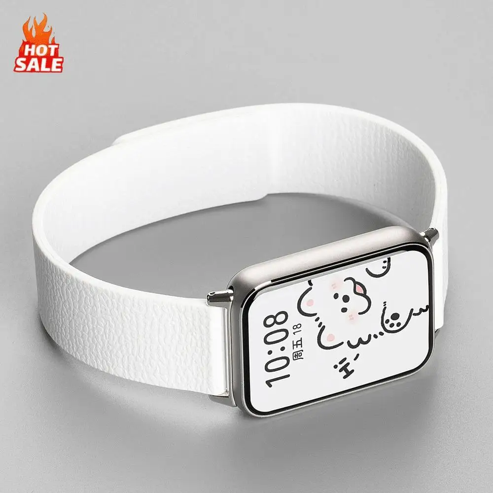 

Magnetic Silicone Loop For Redmi 6 5 4 Strap sport Silicone Replacement belt Bracelet Correa For Xiaomi MiBand 8Pro 9Pro Band