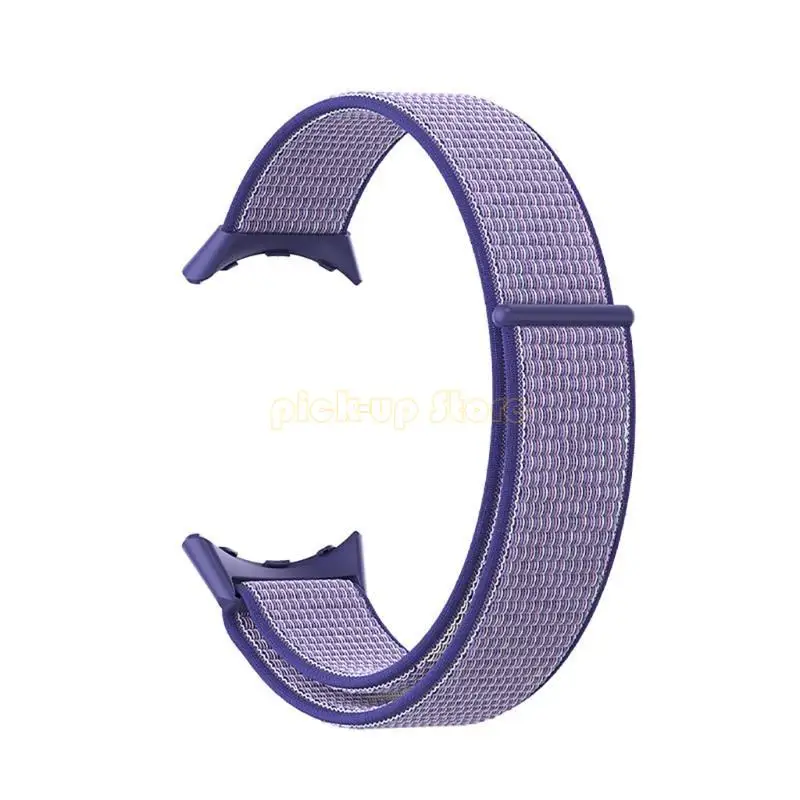 Q5WA Нейлоновая диапазона, совместимая с Pixel SmartWatch Sport Watch Stuct Strist Strast Loop-Braclet Заменить регулируемую с