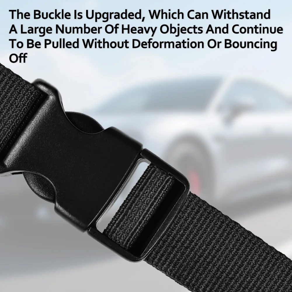 Tas Penyimpanan Mobil Tas Jaring Bernapas Tas Penyimpanan Atap Ritsleting Ganda Kantong Ganda Tas Gantung Berjaring Perlengkapan Mobil