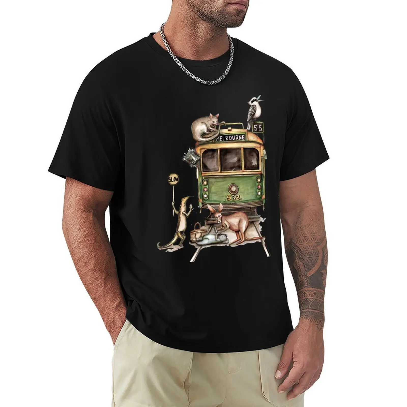 Melbourne tram T-Shirt t shirts with prints T-Shirt