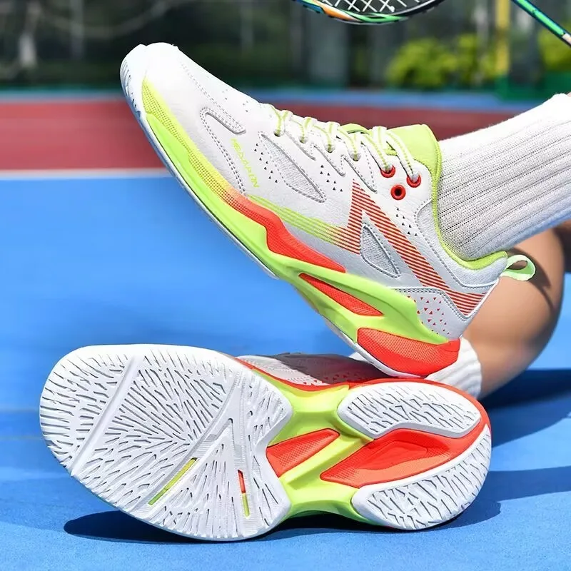 Original Brand Badminton Shoes Mesh Breathable Tennis Shoes  Anti-Slippery Indoor Court Shoes Good Quality Table Tennis Shoe