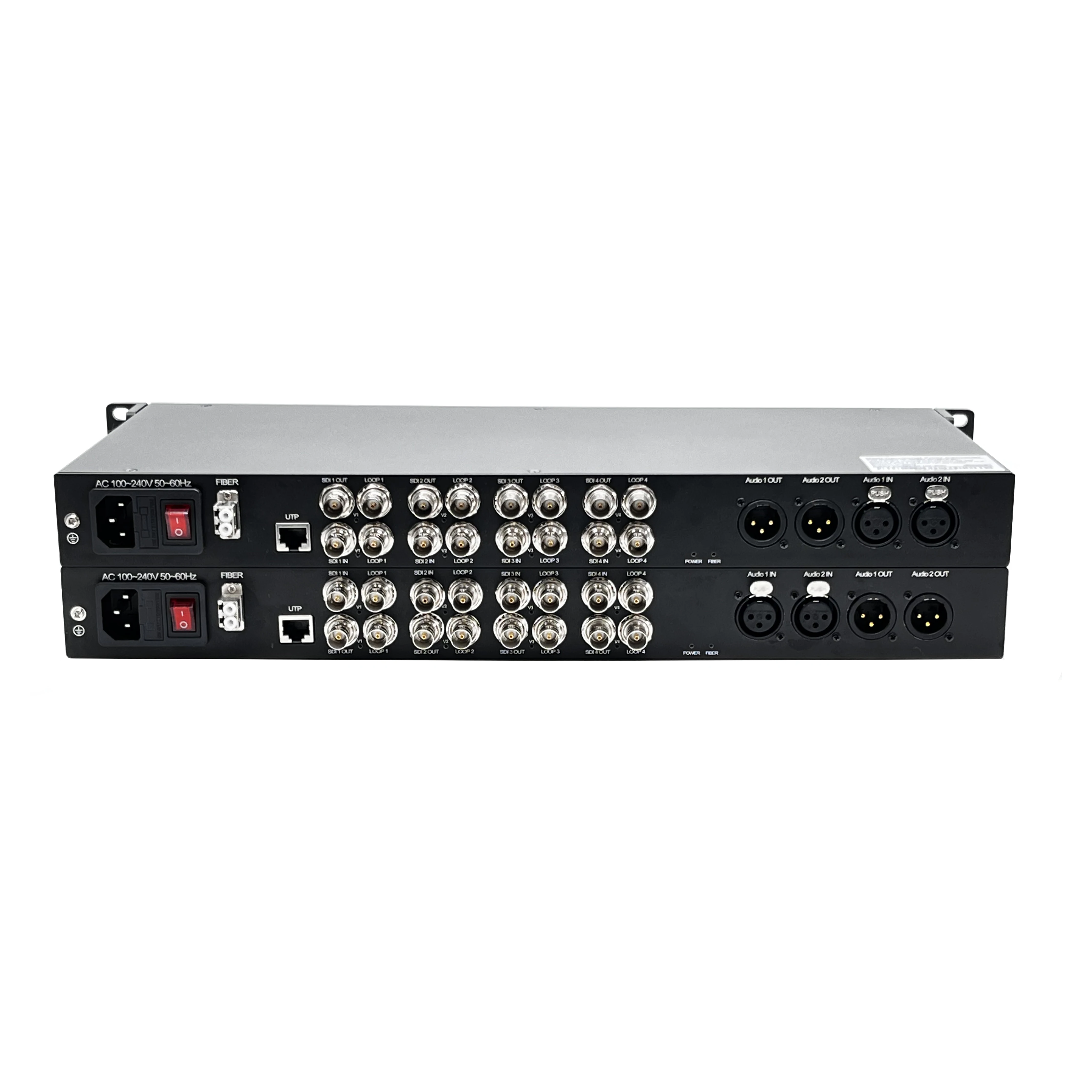 3G SDI Fiber Video Audio Ethernet Converter SDI to Fiber Optical Transceiver SM LC 20km