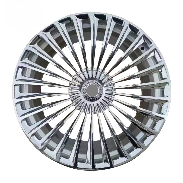 #02004 18inch vacuum plating rims wheels 5*108 5*112 5*114.3 5*120 alloy wheels rims for Mercedes Benz