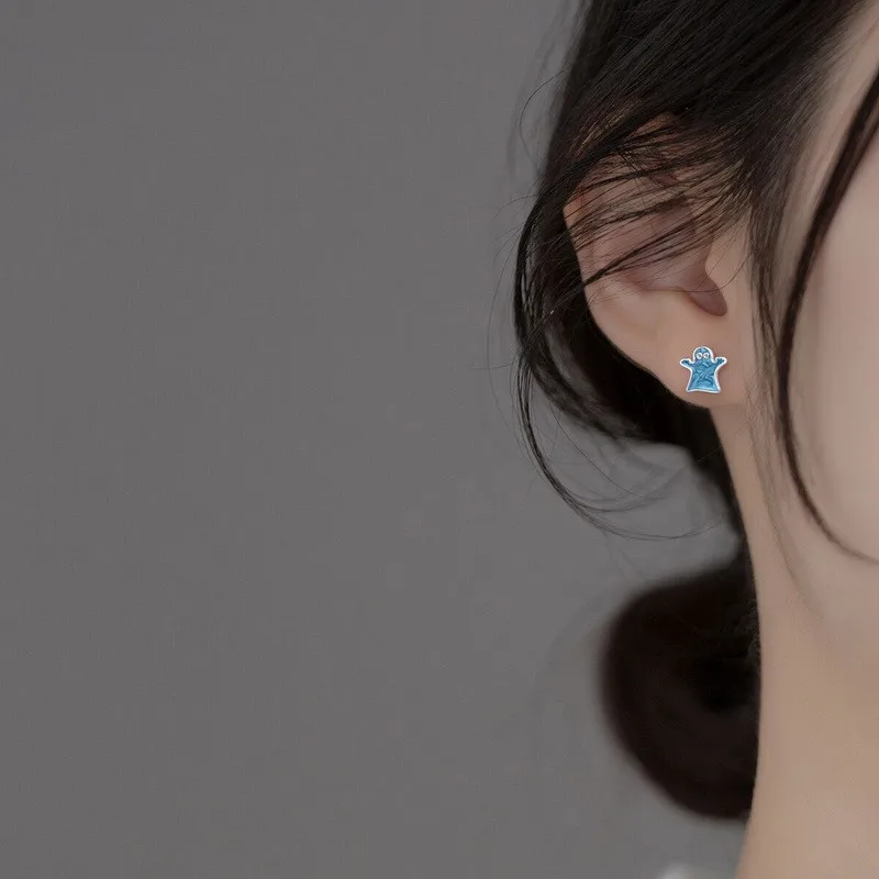 2023 Neue Lustige Kleine Schwarze Katzen-Ohrringe für Frauen, Modische Niedliche Tier-Ohrstecker, Mode-Party-Schmuck, Geschenke, Großhandel – Detail 12
