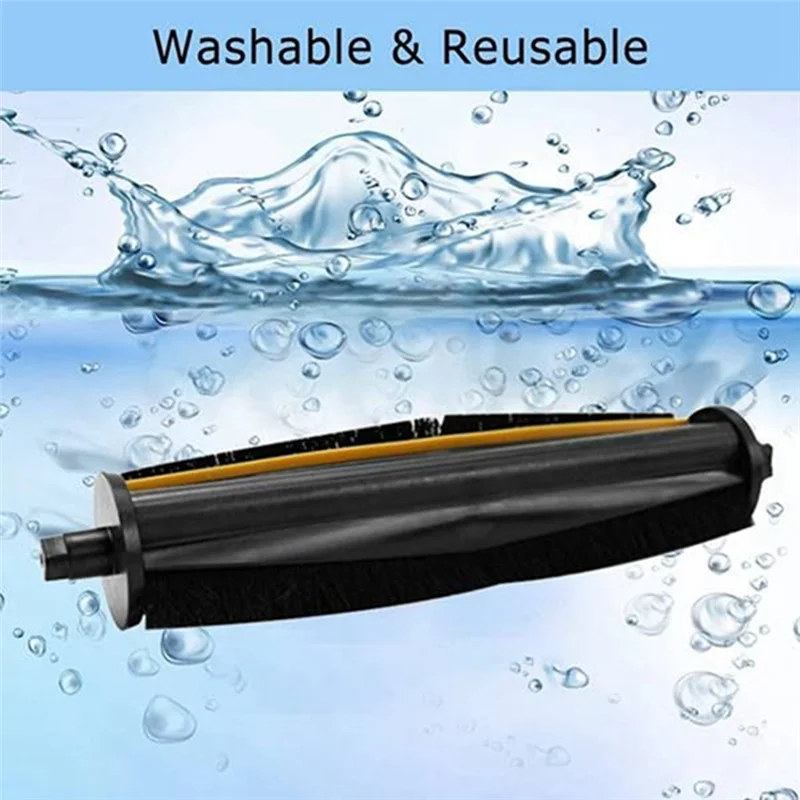 B98A-For Dreame Mova P50 Pro Ultra/ P10 Pro Ultra/ P10 Ultra Spare Part Tricut Roller Brush Ideal For Pet Hair Carpet And Hard F