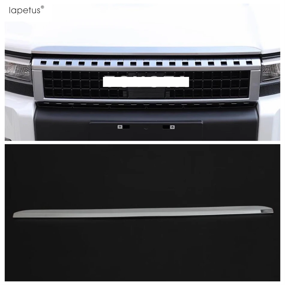 

Car Auto Front Hood Strip Grille Moulding Decorative Cover Trim Accessories For Toyota Land Cruiser Prado 250 LC250 2024 2025