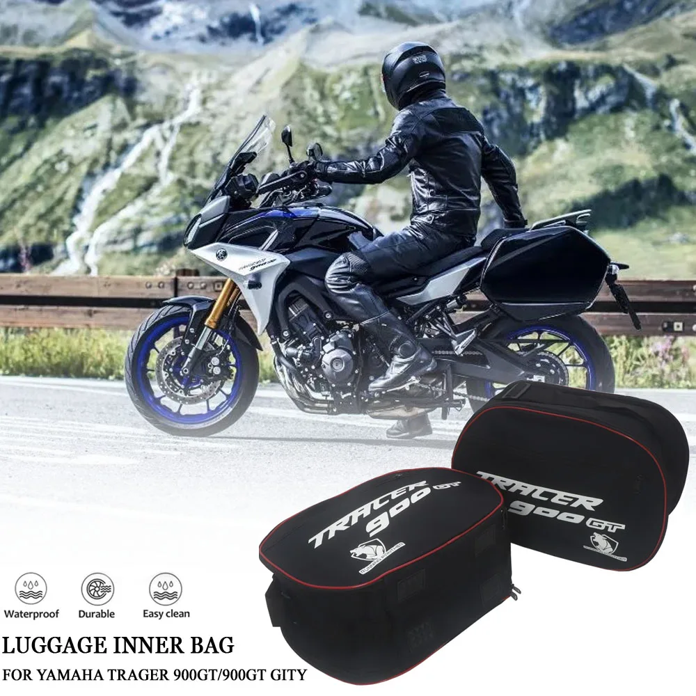 Suitable For YAMAHA FJR 1300 TDM900 TRACER 900GT 2018 2019 2020 Motorcycle Waterproof Rear Luggage Bag Tool Bag Black