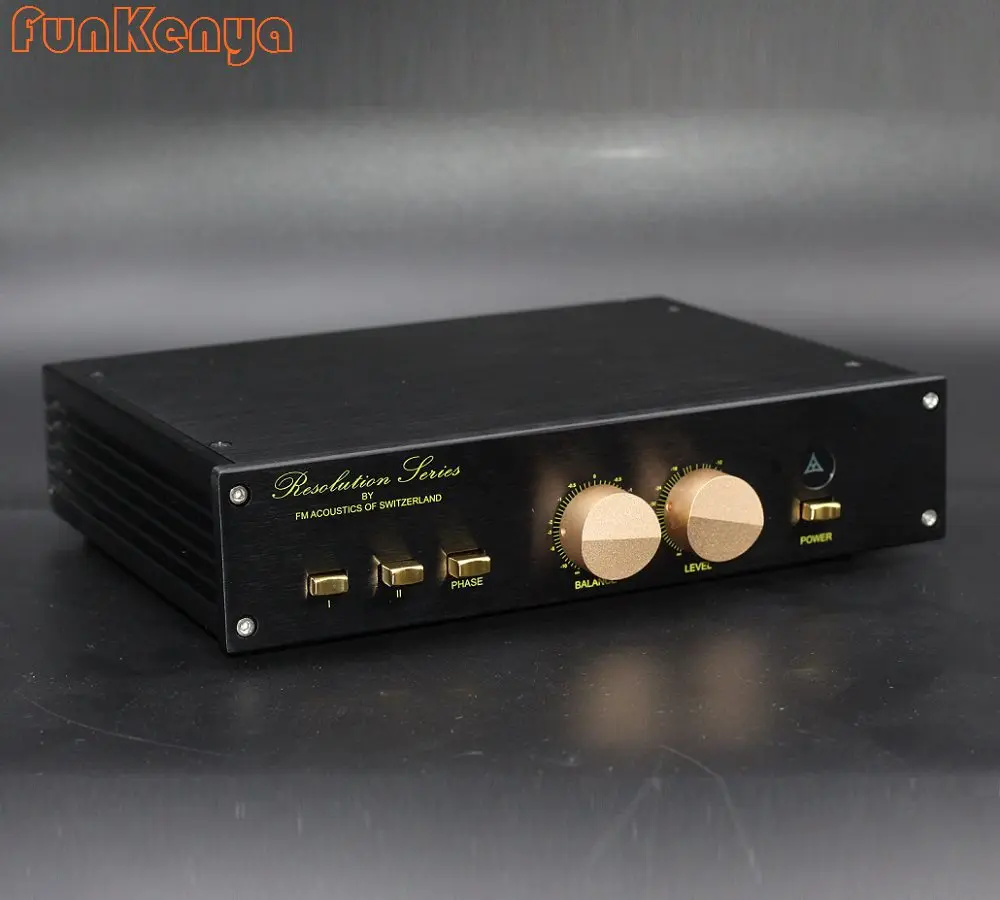 

Clone Switzerland FM255mkii Hi-End Preamplifier FM255 Preamp Match With FM711 Music Fax A1000 FM711 FM300A Amplifier