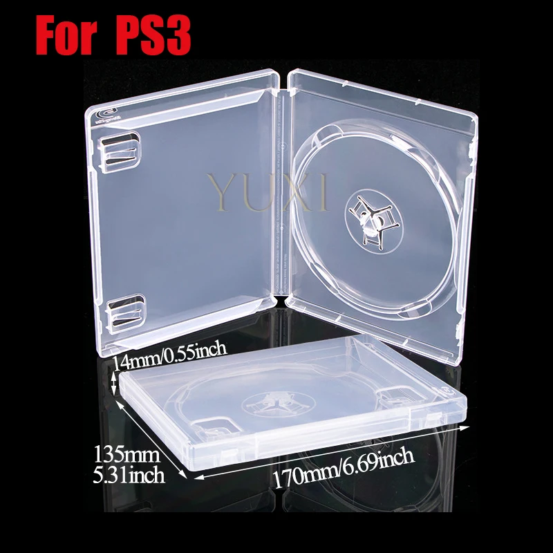 YuXi CD DVD Storage Box for PS3 PS1 Wii Xbox