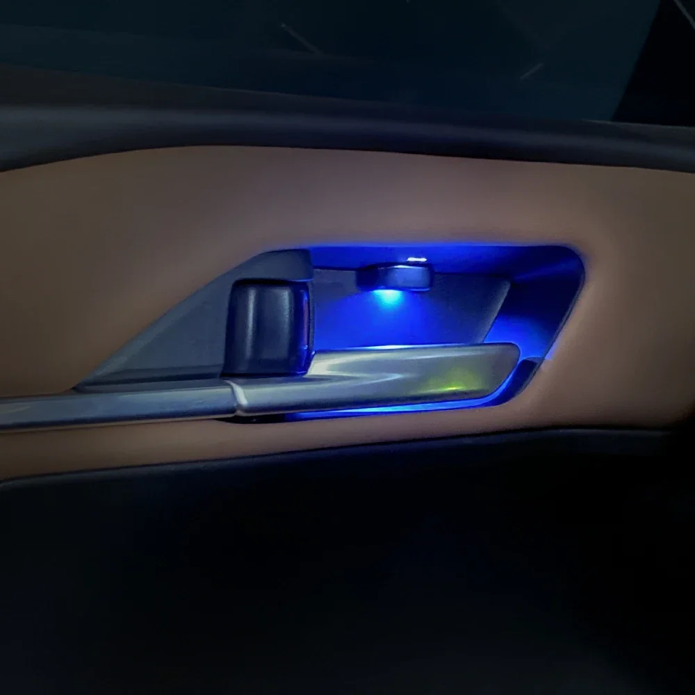 

Для Toyota CAMRY 2018-2023 2024, внутренняя дверь автомобиля, чаша, лампа, ручка для установки, светодиодная атмосферная лампа, декоративная лампа для автомобиля