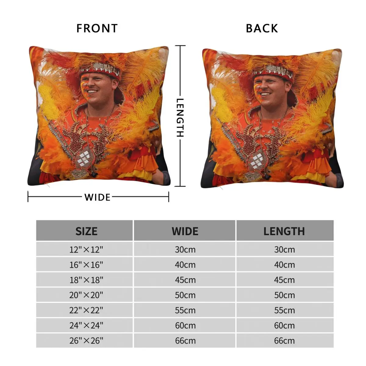 Kevin Street Heat Samba Band Square Pillowcase Polyester Linen Velvet Printed Decor Throw Pillow Case Home Cushion Wholesale
