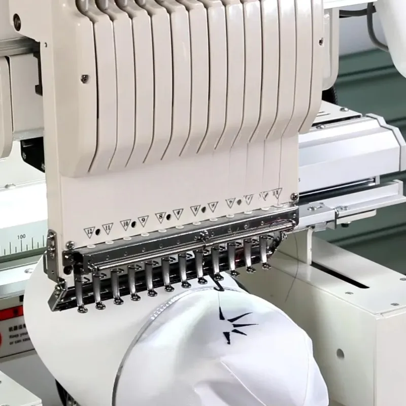 Computerized Embroidery Sewing Machine Multi Needle Equipment For Custom Textile Manufacturing Use