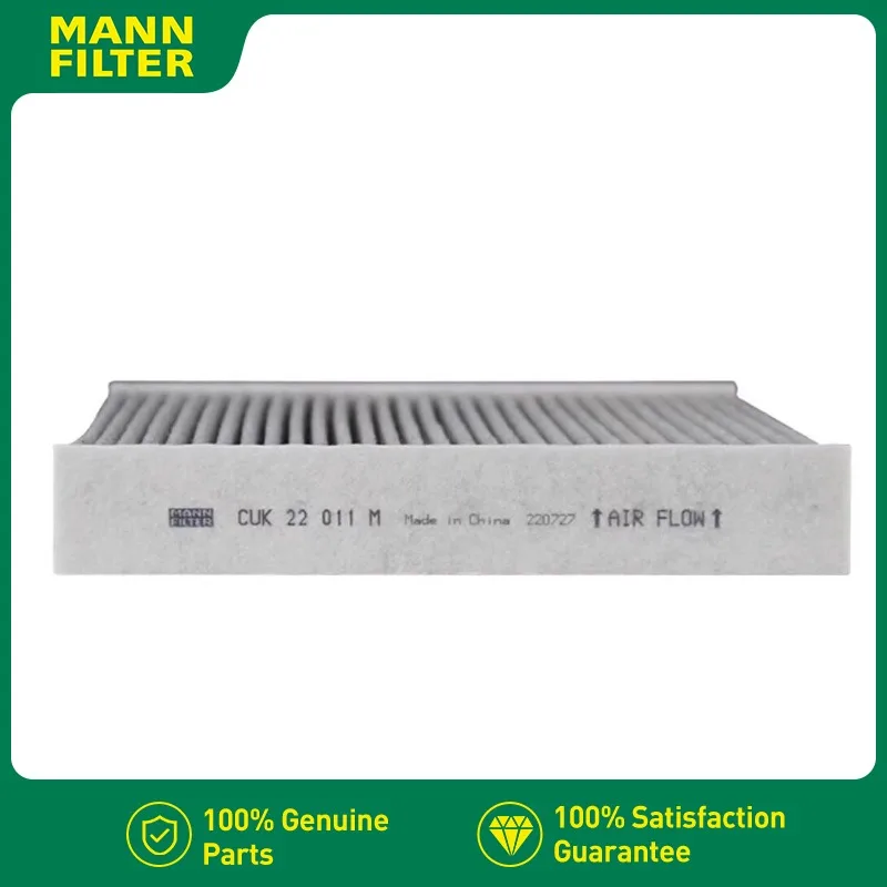 For Nissan KICKS 2016-2027 P15, MICRA V 2017-2024 Cabin Air Filter MANN FILTER CUK22011 27277-6CT0A-B252,27891-6PA0A