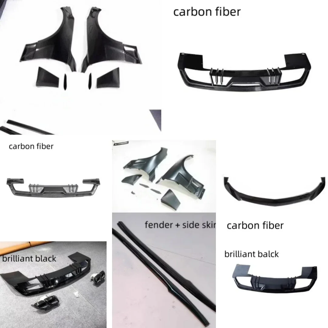 

Body kit Front Rear Lip Assembly For Cadillac CT5 modified Side Skirt Fender Tail Throat Auto Accessories