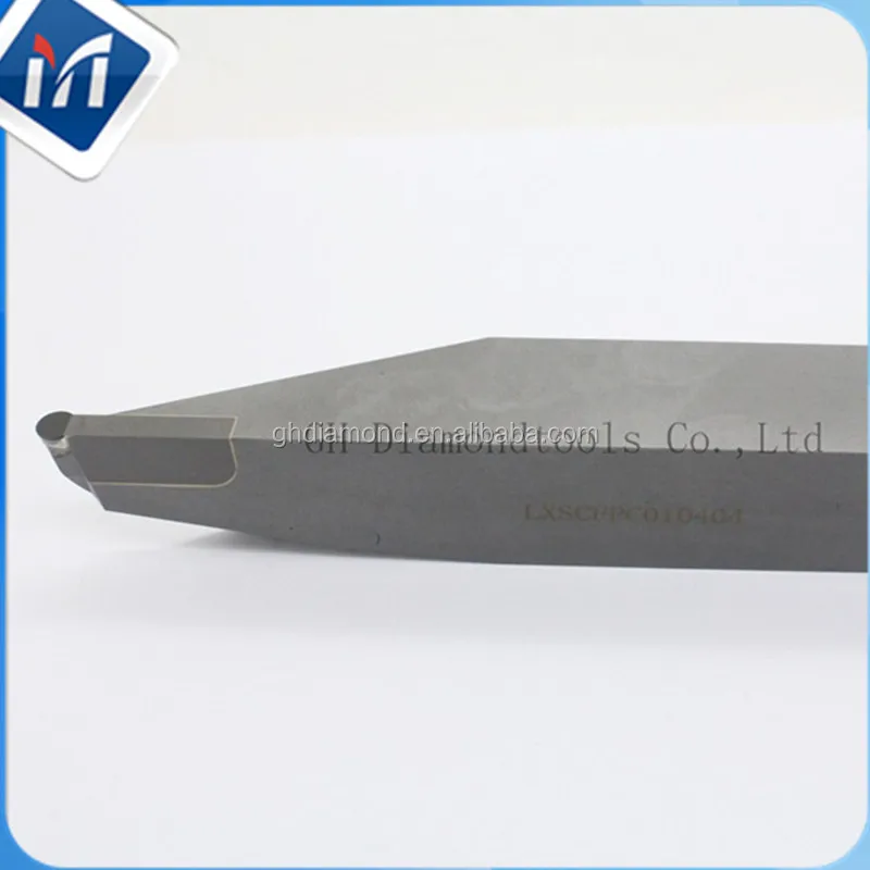 Good Quality R2.5 R3 arc PCD tip aluminum alloy wheel hub insert External turning tools with tungsten carbide body