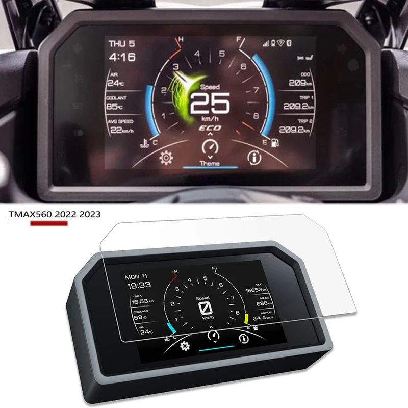 

Аксессуары для мотоциклов YAMAHA TMAX560 TMAX 560 2022 кластер для приборной панели Защита от царапин пленка для защиты экрана инструмент