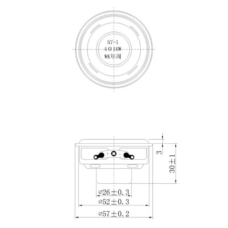 SOTAMIA 2 Pz 2.25 Pollici Gamma Completa Altoparlante 4 Ohm 10 W 18 Core Bordo In Gomma Tappo Concavo Guscio di Ferro Doppio Altoparlante Bluetooth Magnetico
