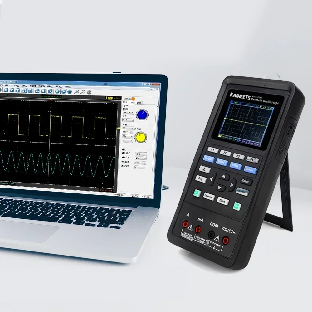 Small Digital Oscilloscope, Virtual Oscilloscope/2D42/2D72, Dual Channel, 70M