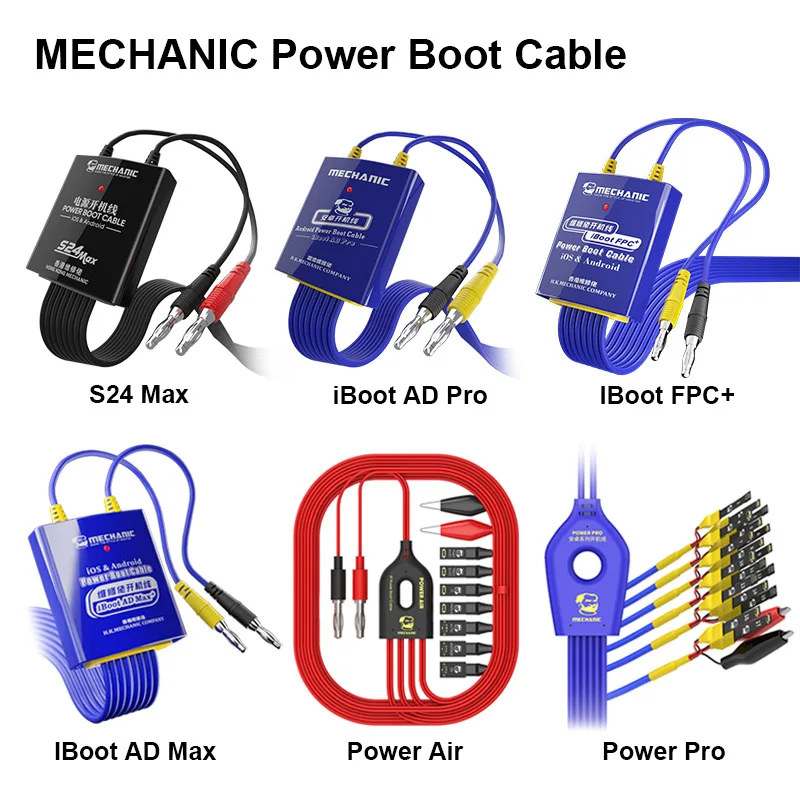 

MECHANIC IBoot FPC Кабель Power Air Power Boot для телефона 6G-15 ProMax Android Тестовая линия источника питания телефона Шнур управления питанием постоянного тока