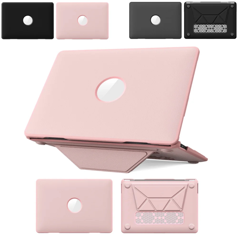 

Fabric Stand Case for MacBook Air 13 2018 2020 A2337 M1 A2179 A1932 13 inch PC Protection Material High Quality Foldable Cover