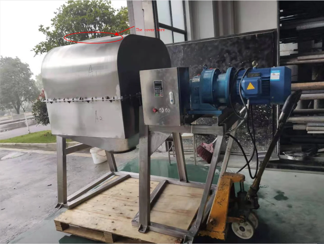 WQM-200L Light Industrial Horizontal Ball Mill Mixing Grinding Machine