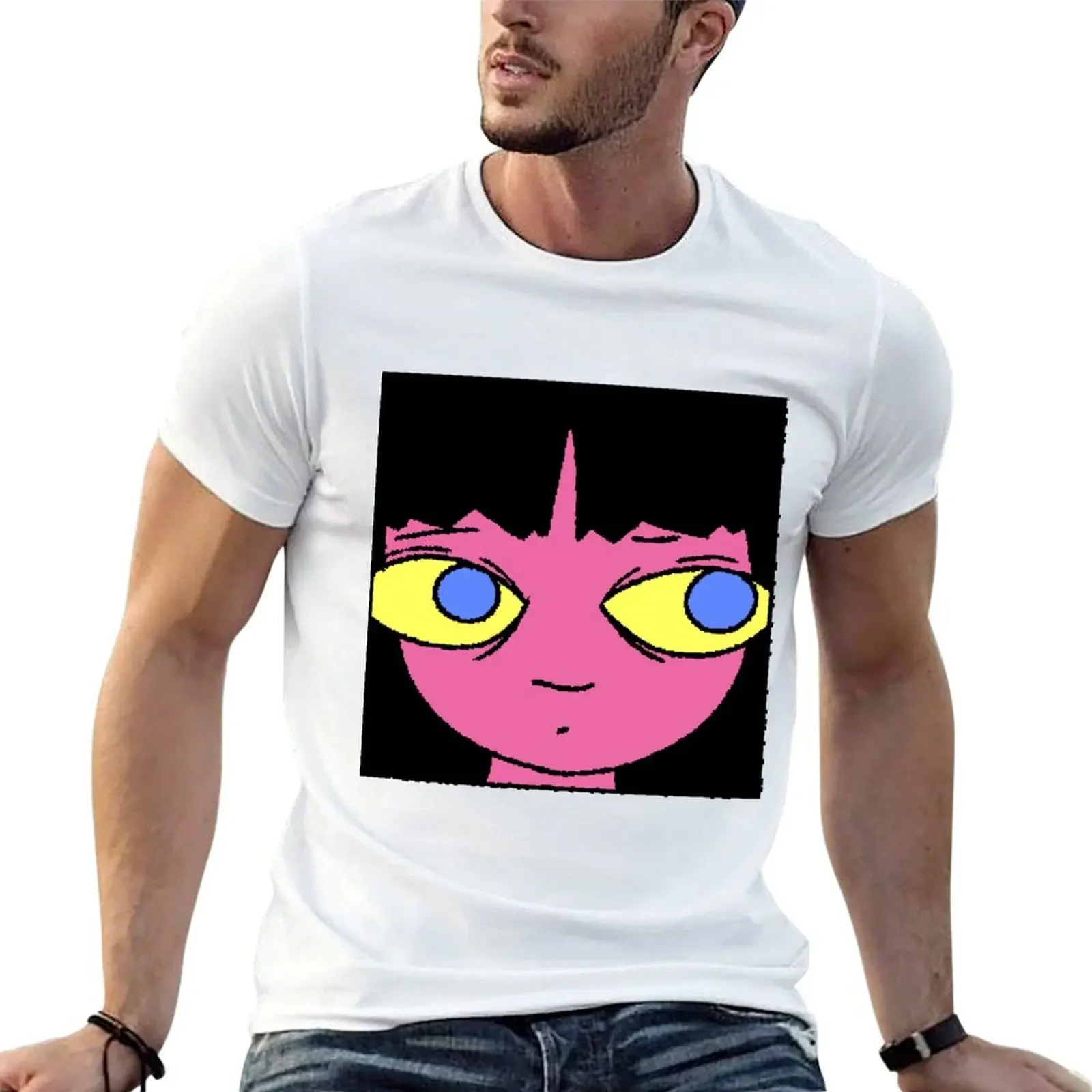 Girl T-Shirt Man T-Shirts Graphic T-Shirt for Man 100 Percent Cotton T-Shirts for Man Pack White T-Shirt(4XL 5XL 6XL No Shipping)