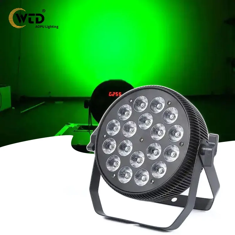 

AOPU 18*10W LEDs 4In1 RGBW Stage Effect Par LED Light Pars DMX512 Party Club Disco Light Nigh Club