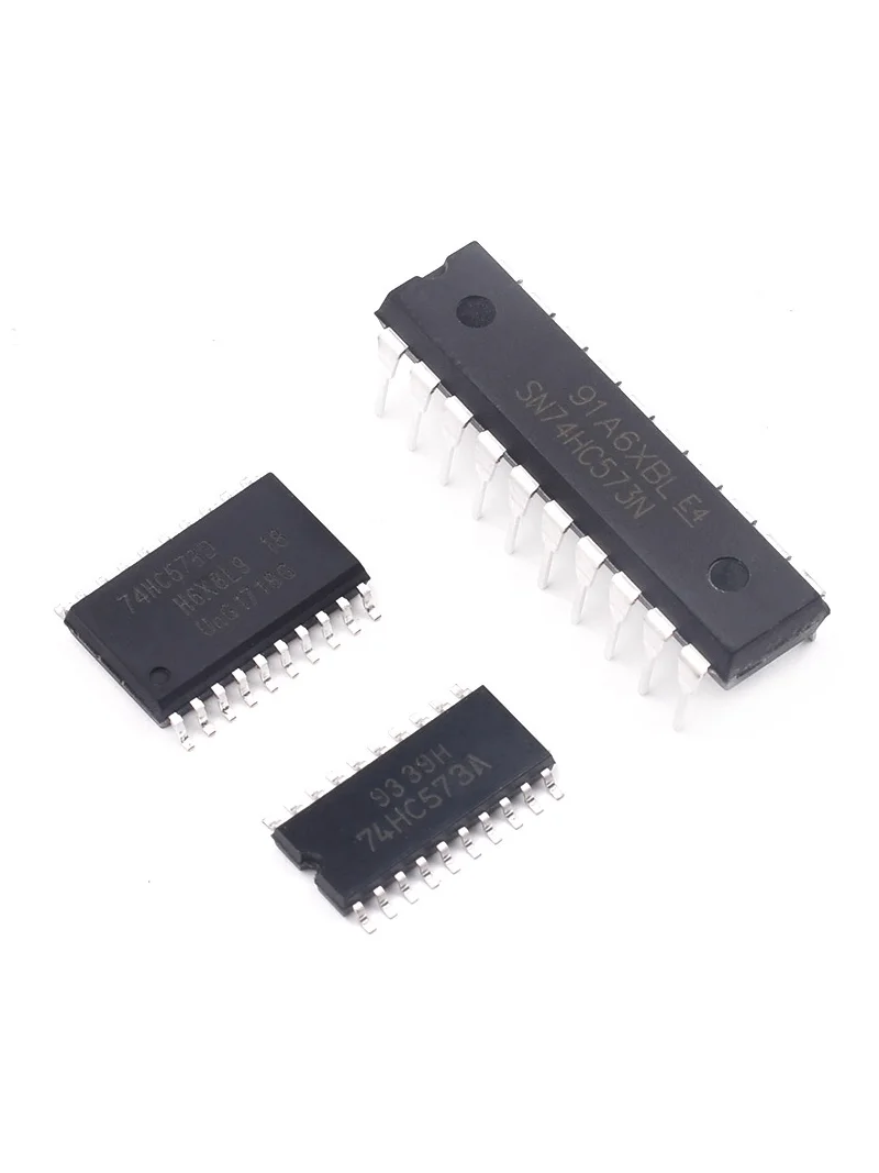 5PCS SN74HC573 direct insertion patch wide body narrow body 74HC573 DIP20 SOP20 D-type latch