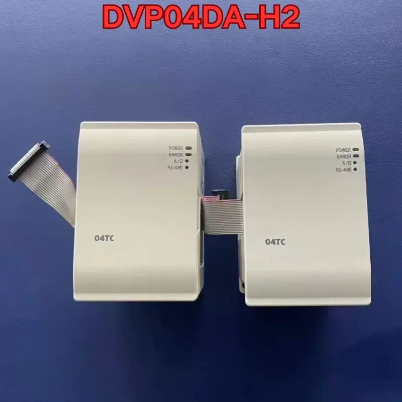 Second-hand PLC module DVP04DA-H2 function test is normal