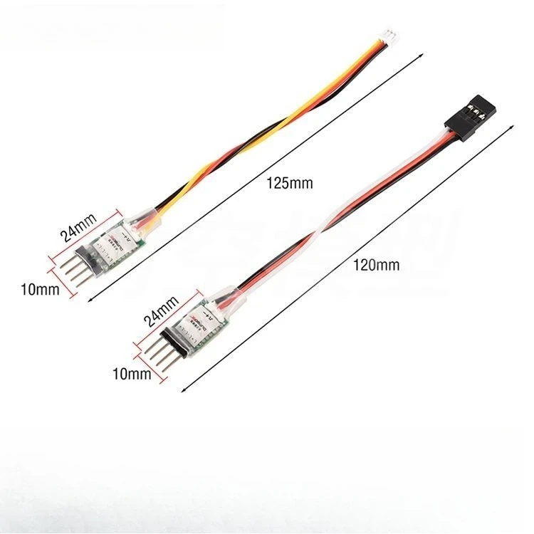 Modelo RC Línea de control de luz de coche Controles remotos Luz de coche intermitente, respiración, módulo de simulación de interruptor de tercer canal
