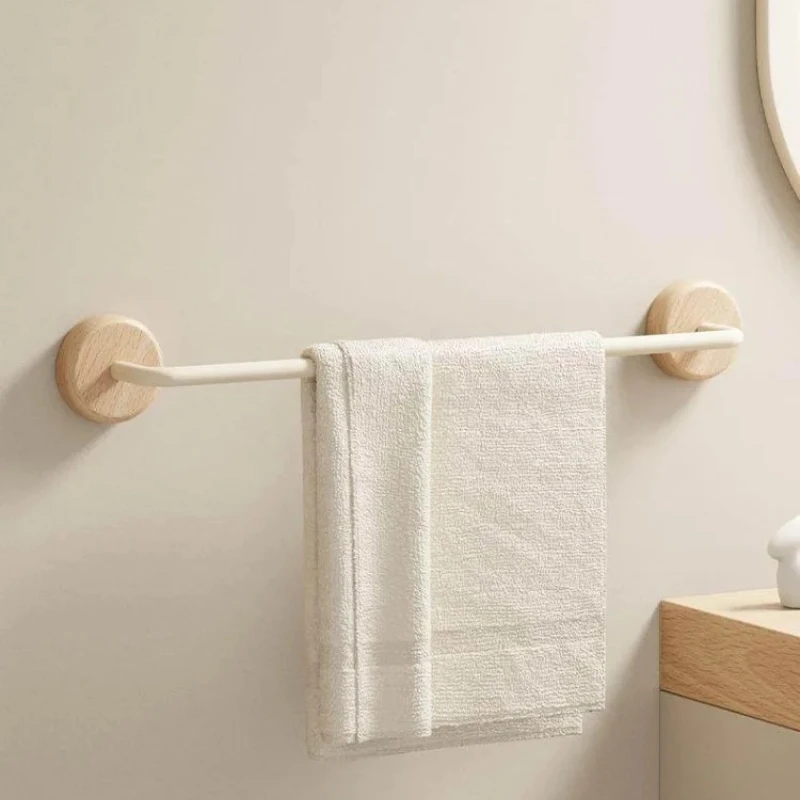 

60 70 Cm Towel Rack Wall Mounted Space Saving Bathroom Shelf Rust Resistant Heavy Duty Multi Tier Bathroom Accessories Rack