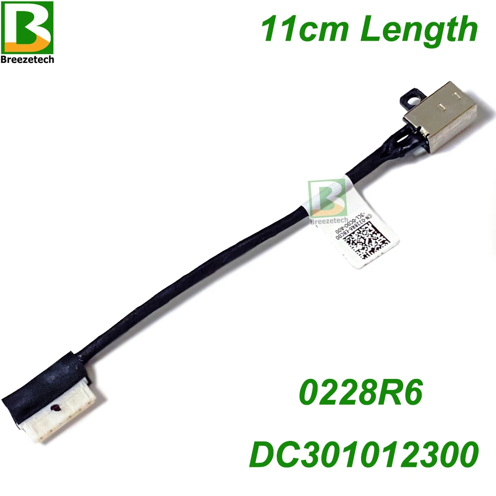 Laptop DC Power Jack Plug Socket Wire Cable Connector for Dell Inspiron 15 3593 3482 3580 3582 3583 3585 DC301012300 P75F 0228R6