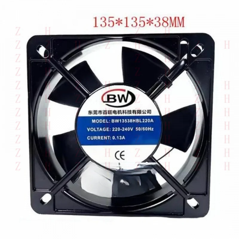 

XXZ for 1PC BW13538HBL220A 220-240V 0.13A Cabinet Axial Flow Cooling Fan