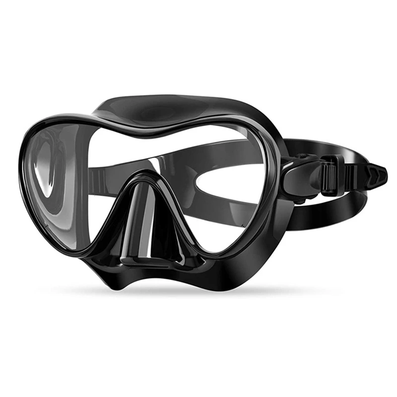 180° Viewing Angle Adult And Child Anti-Fog And Anti-Leakage Diving Goggles Adjustable Diving Goggles