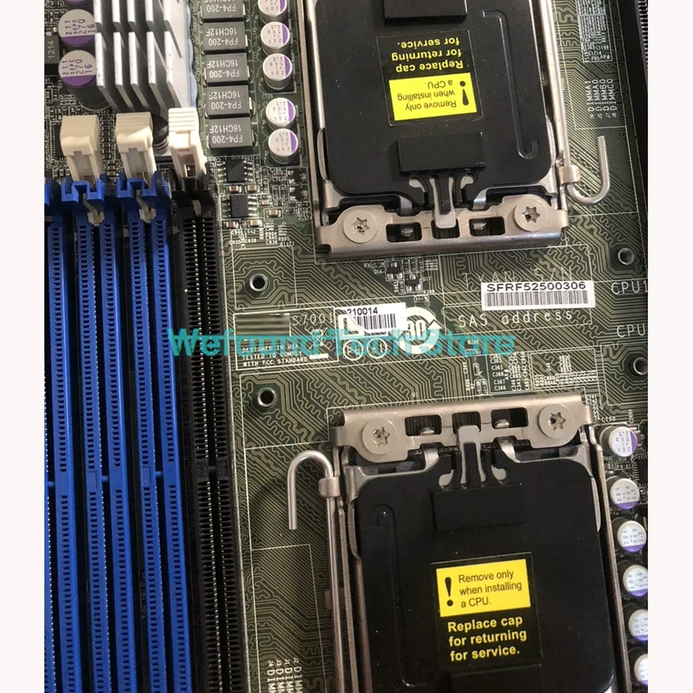Hot Sale High Quality X58 Two-Way Server Motherboard S7004 S7004G2NR-LE-B LGA 1366 Support X5677 X5680 ATX