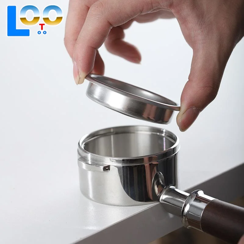 Coffee Blind Filter Bowl 51/54/58mm Stainless Steel Non Pressurized Filter Cup For Backwashing In Semi Automatic Coffee Machine