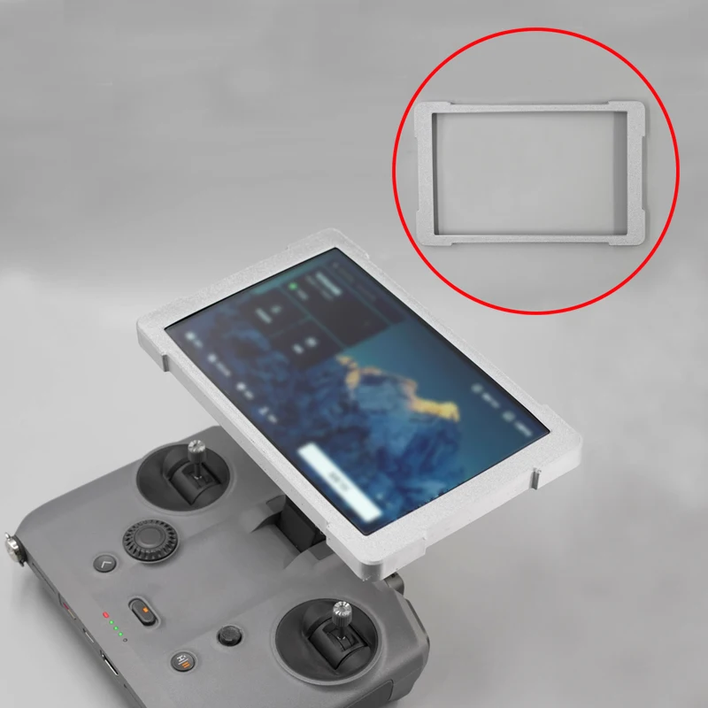 1PCS For DJI RC PRO2 Remote Controller Screen TPU Protection Strips Resilient Full-wrapped Frame Customized Parts for RC Drone