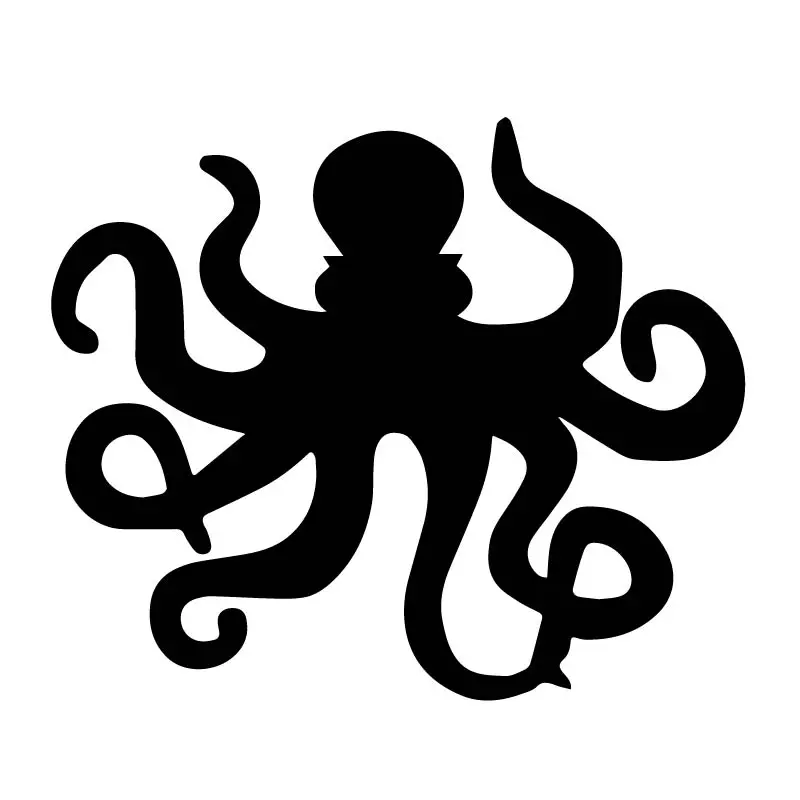 

Car Stickers Exterior Parts Octopus Pattern Sticker Sticker Car Products Sunscreen and Waterproof PVC Accessories Motorcycle