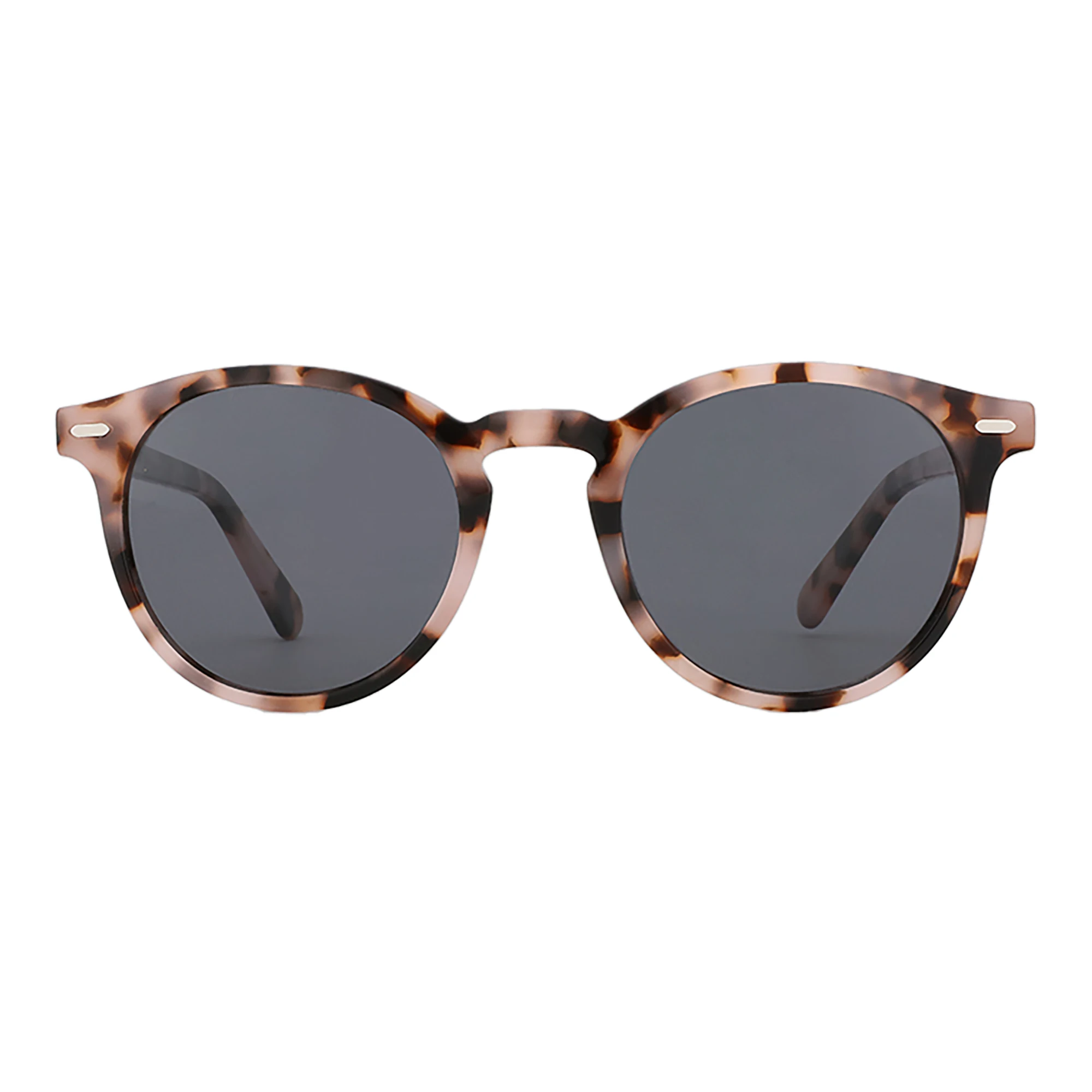 ZENOTTIC 2026 Modische Runde Polarisierte Sonnenbrille für Damen UV400-Schutz Hochwertige Acetat Retro-Sonnenbrille ZS6215 – Detail 11