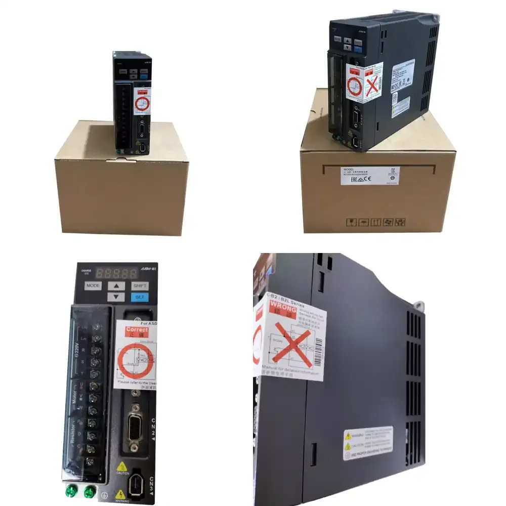 

100% New ASD-B2-2023-B B2 Servo Drive for CNC Machine for Automation Equipment for Industrial Control System 2KW 220V
